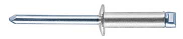 RivetKing® FBF Series 18-8 Stainless Steel, 18-8 Stainless Steel Open End Rivet
